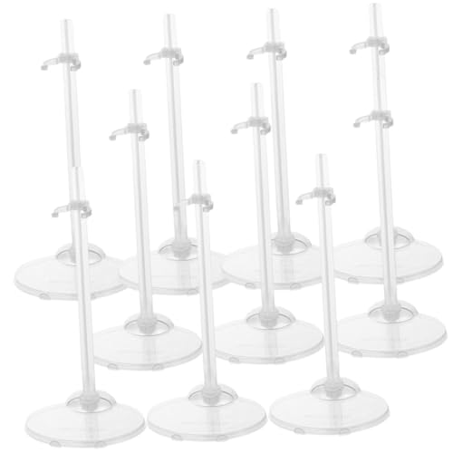 HEMOTON 10 Stück Teiliges Transparentes Puppenständer Taillenschnalle Stabile Halter für Mädchen Puppen für Schreibtisch Vitrinen Fensterdekoration Schützt und Präsentiert Puppen Sicher HEMOTON 10 Stück Teiliges Transparentes Puppenständer Taillenschnalle Stabile Halter für Mädchen Puppen für Schreibtisch Vitrinen Fensterdekoration Schützt und Präsentiert Puppen Sicher von HEMOTON