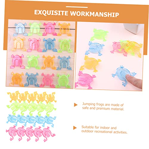 HEMOTON 100 Stück Teiliges Bunte Mini Springfrösche Kleine Finger Drückspielzeuge für Lustige Hüpfende Froschfiguren für Partygeschenke und Indoor Outdoor Unterhaltung Zufällige Farbe HEMOTON 100 Stück Teiliges Bunte Mini Springfrösche Kleine Finger Drückspielzeuge für Lustige Hüpfende Froschfiguren für Partygeschenke und Indoor Outdoor Unterhaltung Zufällige Farbe von HEMOTON
