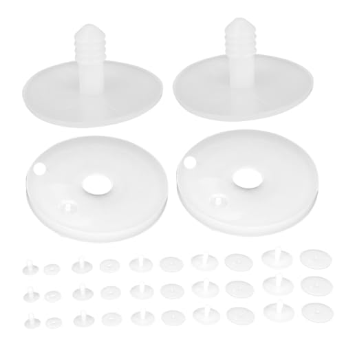 HEMOTON 100stücke Spielzeuggelenke Aus Plastik DIY-gelenksets Zum Basteln Bewegliche Puppengelenke Für Figuren Plastikskelette Für Spielzeug Und Bastelarbeiten von HEMOTON