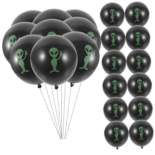 HEMOTON 100 Stücke Grüne Luftballons Alien Halloween Dekorationen Mini Emulsion Große Luftballons HEMOTON 100 Stücke Grüne Luftballons Alien Halloween Dekorationen Mini Emulsion Große Luftballons von HEMOTON