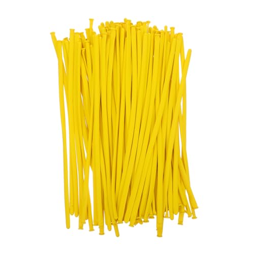 HEMOTON 100pcs Ballondekoration Funkeln Pinkfarbene Luftballons Konfetti Spiral- Partyballons Ballonmodellierung Langer Ballon Lange Ballondekore Hochzeit Lange Luftballons Yellow Emulsion HEMOTON 100pcs Ballondekoration Funkeln Pinkfarbene Luftballons Konfetti Spiral- Partyballons Ballonmodellierung Langer Ballon Lange Ballondekore Hochzeit Lange Luftballons Yellow Emulsion von HEMOTON