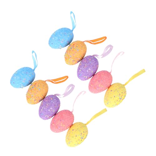 HEMOTON 10St Osterei für spielzeuge für gieskanne kinderspielzeug easter eggs Glitzerndes Ei Ostern gefüllte Eier Pinata-Füller ostern hängende dekorationen HEMOTON 10St Osterei für spielzeuge für gieskanne kinderspielzeug easter eggs Glitzerndes Ei Ostern gefüllte Eier Pinata-Füller ostern hängende dekorationen von HEMOTON