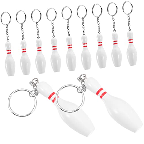 HEMOTON 10Stücke Mini Bowling Schlüsselanhänger Sport Souvenirs für Kindergeburtstag und Bowling Partys Kreative und Stilvolle Schlüsselringe zum Dekorieren von Taschen HEMOTON 10Stücke Mini Bowling Schlüsselanhänger Sport Souvenirs für Kindergeburtstag und Bowling Partys Kreative und Stilvolle Schlüsselringe zum Dekorieren von Taschen von HEMOTON
