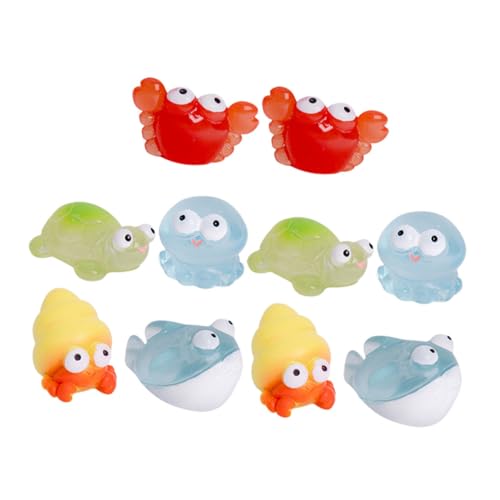 HEMOTON 10st Meerestierdekorationen Märchengarten Miniaturen Tiere Cupcake Topper Miniatur Meerestiere Mikrolandschaftsfiguren Meerestierfigur Quallenstatue DIY Aquarium-Dekoration Harz HEMOTON 10st Meerestierdekorationen Märchengarten Miniaturen Tiere Cupcake Topper Miniatur Meerestiere Mikrolandschaftsfiguren Meerestierfigur Quallenstatue DIY Aquarium-Dekoration Harz von HEMOTON