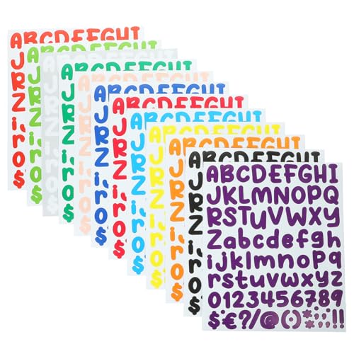HEMOTON 12 Blätter Scrapbooking Sticker Scrapbook Stickers Nummernaufkleber Geschenkaufkleber DIY Aufkleber Zahlenaufkleber für Scrapbook Reflektierende dekorative Zahlenaufkleber Colorful HEMOTON 12 Blätter Scrapbooking Sticker Scrapbook Stickers Nummernaufkleber Geschenkaufkleber DIY Aufkleber Zahlenaufkleber für Scrapbook Reflektierende dekorative Zahlenaufkleber Colorful von HEMOTON