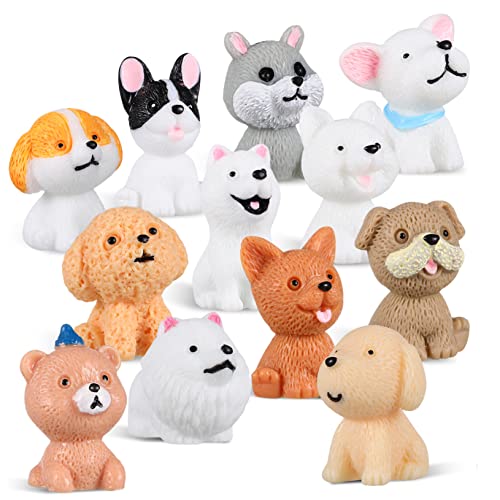 HEMOTON 12 STK Cartoon-welpen-Ornamente Hundehandwerk Minifiguren Für Tierspielzeug Für Hundespielzeug Für Kuchendekorationen Für Hunde Geburtstag des Hundes Harz HEMOTON 12 STK Cartoon-welpen-Ornamente Hundehandwerk Minifiguren Für Tierspielzeug Für Hundespielzeug Für Kuchendekorationen Für Hunde Geburtstag des Hundes Harz von HEMOTON