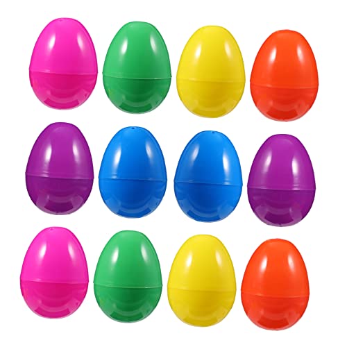 HEMOTON 12 Stück Ostereier Dinosaurier Eier Spielseier Dinosaurier Eier Eierfüller Gefülltes Eierspielzeug Ausbrüten Extra Große Eier Mini Dinosaurier Spielzeugeier von HEMOTON