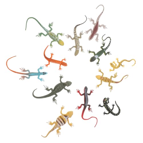 HEMOTON 12 Stück Simulation Gecko Spielzeug Realistische Eidechsenfiguren Aus Kunststoff Lebensnahe Reptilien Spielzeug Für Wand Und Tischdekoration Für Partys Und Halloween Tricks HEMOTON 12 Stück Simulation Gecko Spielzeug Realistische Eidechsenfiguren Aus Kunststoff Lebensnahe Reptilien Spielzeug Für Wand Und Tischdekoration Für Partys Und Halloween Tricks von HEMOTON