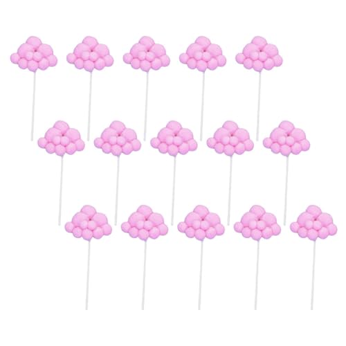 HEMOTON 15Pcs Kuchendekoration Partydekorationen Ballon-Kuchenspießer Ballon-Kuchen-Topper Wolke geburtstagsgeschenk geburtstagsdekoration Party Gefälligkeiten Dessert-Topper Papier Rosa HEMOTON 15Pcs Kuchendekoration Partydekorationen Ballon-Kuchenspießer Ballon-Kuchen-Topper Wolke geburtstagsgeschenk geburtstagsdekoration Party Gefälligkeiten Dessert-Topper Papier Rosa von HEMOTON