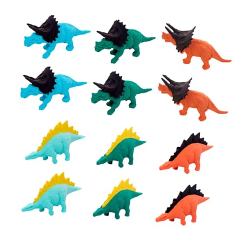 HEMOTON 16 Stück Teiliges Radiergummi Dinosaurier Formen Kinderfreundlich Schadstofffrei Farbecht Leicht und Handlich für Schule und Basteln Süße Cartoon Motive für Jungen und Mädchen HEMOTON 16 Stück Teiliges Radiergummi Dinosaurier Formen Kinderfreundlich Schadstofffrei Farbecht Leicht und Handlich für Schule und Basteln Süße Cartoon Motive für Jungen und Mädchen von HEMOTON