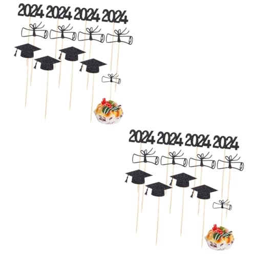 HEMOTON 2 Sätze Graduierungskappe-Kuchendekoration Kuchenbrett Abschlusskuchendekor Vorschulabschluss Dekorationen kinderdecken abschlussfeier Kuchen Picks 2024 Kuchendekorationen Papier HEMOTON 2 Sätze Graduierungskappe-Kuchendekoration Kuchenbrett Abschlusskuchendekor Vorschulabschluss Dekorationen kinderdecken abschlussfeier Kuchen Picks 2024 Kuchendekorationen Papier von HEMOTON
