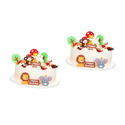 HEMOTON 2 Sätze Kuchendekoration mit weichem Kleber Kaninchen Geweih wild Junge geburtstagskuchen deko kuchen dekoration Kuchen Topper Kuchendeckel mit Dschungeltieren weiches Gummi HEMOTON 2 Sätze Kuchendekoration mit weichem Kleber Kaninchen Geweih wild Junge geburtstagskuchen deko kuchen dekoration Kuchen Topper Kuchendeckel mit Dschungeltieren weiches Gummi von HEMOTON