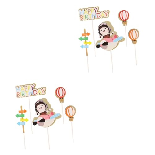 HEMOTON 2 Sätze Pilotkuchenkarte Kuchen -topper Geburtstagstorte Liefert Geburtstagsdeko Kindergeburtstags Dekoration Kuchen Picks Pilot-kuchen-topper Papier 25 Stück * 2 HEMOTON 2 Sätze Pilotkuchenkarte Kuchen -topper Geburtstagstorte Liefert Geburtstagsdeko Kindergeburtstags Dekoration Kuchen Picks Pilot-kuchen-topper Papier 25 Stück * 2 von HEMOTON