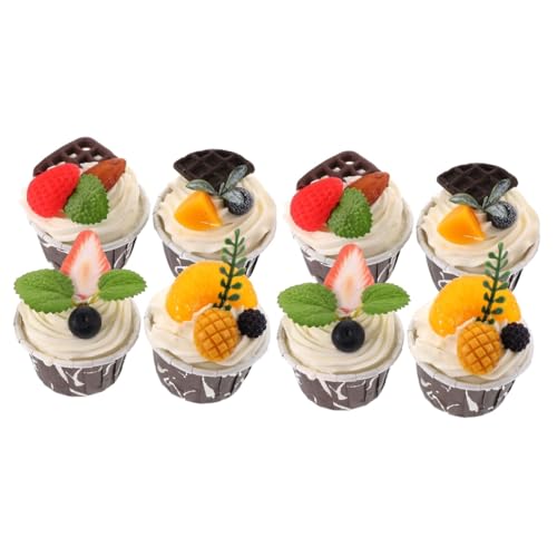 HEMOTON 2 Sätze Simuliertes Weiches Kunstei Filigrane Tortenmodelle Künstliche Kuchen Künstliche Dessertdekoration Gefälschte Kuchen Hausbedarf Simulation Kuchen Pu 4 Stück * 2 HEMOTON 2 Sätze Simuliertes Weiches Kunstei Filigrane Tortenmodelle Künstliche Kuchen Künstliche Dessertdekoration Gefälschte Kuchen Hausbedarf Simulation Kuchen Pu 4 Stück * 2 von HEMOTON
