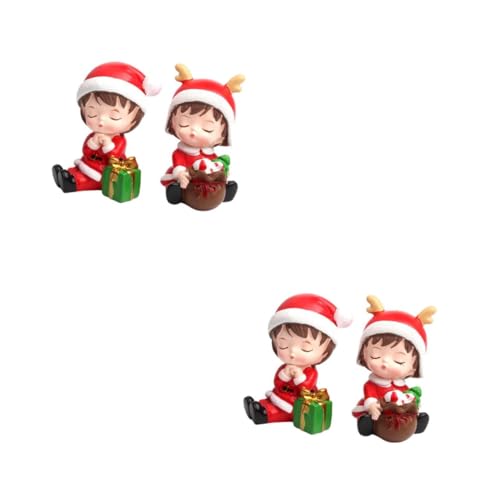 HEMOTON 2 Sätze Weihnachtsschmuck Aus Harz Kuchen -topper Mädchen Party Weihnachten Erste Weihnachtsdeko Weihnachts Figuren Harzornament Kuchen Harz Puppe Ornament 2 Stücke * 2 HEMOTON 2 Sätze Weihnachtsschmuck Aus Harz Kuchen -topper Mädchen Party Weihnachten Erste Weihnachtsdeko Weihnachts Figuren Harzornament Kuchen Harz Puppe Ornament 2 Stücke * 2 von HEMOTON