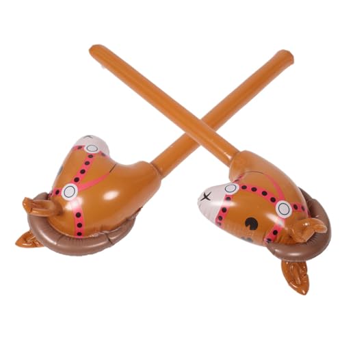 HEMOTON 2 Stück Aufblasbarer Pferdekopf Stock Auf Stock Western Partygeschenke Babyparty Aufblasbare Pferde Auf Einem Stock Pferdeballons Pferde HEMOTON 2 Stück Aufblasbarer Pferdekopf Stock Auf Stock Western Partygeschenke Babyparty Aufblasbare Pferde Auf Einem Stock Pferdeballons Pferde von HEMOTON