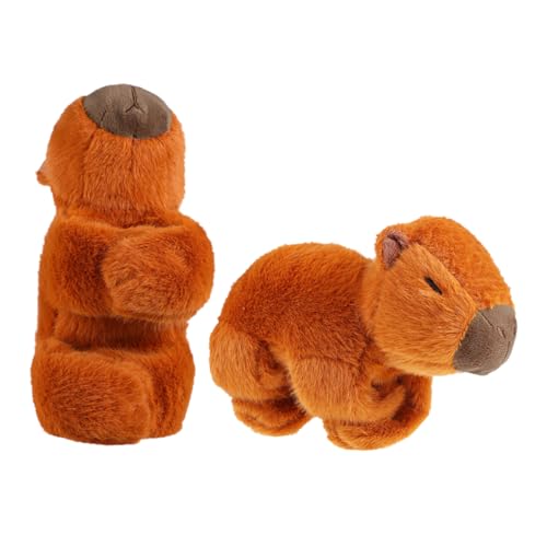 HEMOTON 2 Stück Capybara-Puppe gefüllte Capybara Plüschspielzeug süße Capybara weich für lustige Capybara Capybara Party Dekorationen Baumwolle HEMOTON 2 Stück Capybara-Puppe gefüllte Capybara Plüschspielzeug süße Capybara weich für lustige Capybara Capybara Party Dekorationen Baumwolle von HEMOTON