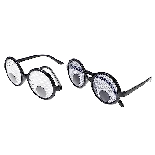 HEMOTON Lustige Es-Party-Augen-es-Brille 2 Stück Rollende Augen Es-lustige Sonnenbrille Für Party-Requisiten HEMOTON Lustige Es-Party-Augen-es-Brille 2 Stück Rollende Augen Es-lustige Sonnenbrille Für Party-Requisiten von HEMOTON