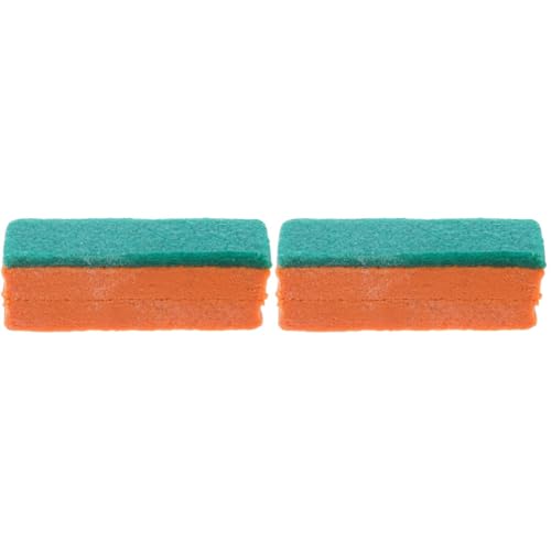 HEMOTON 2 Stück Skateboard Reinigungsgummi Tragbarer Abnutzung Radiergummi für Skateboard und Effektive Entfernung von Schmutz und Grün Orange von HEMOTON
