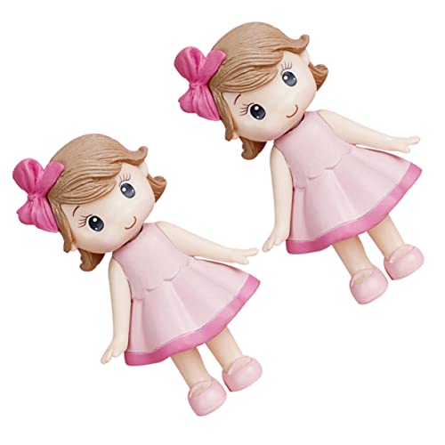 HEMOTON 2 Stück Teiliges Mädchenfigur aus Farbenfrohe Dreidimensionale Dekofigur mit Glatter Oberfläche Geeignet als Geburtstagskuchen Dekoration für Schreibtisch Kinderzimmer und Garten HEMOTON 2 Stück Teiliges Mädchenfigur aus Farbenfrohe Dreidimensionale Dekofigur mit Glatter Oberfläche Geeignet als Geburtstagskuchen Dekoration für Schreibtisch Kinderzimmer und Garten von HEMOTON