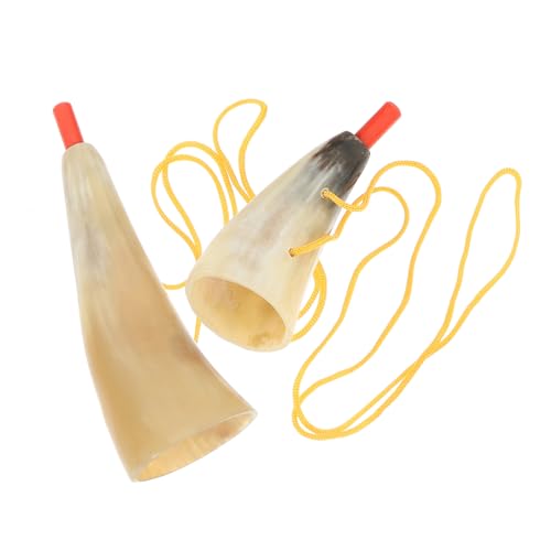HEMOTON 2 Stück Wikingerhorn Lufthörner Bootshorn Blashörner Pfeifenspielzeug Trompete Für Summer Schuhlöffel Trompetenspielzeug Hundehorn Fahrradhorn Zughorn Kindersaxophon HEMOTON 2 Stück Wikingerhorn Lufthörner Bootshorn Blashörner Pfeifenspielzeug Trompete Für Summer Schuhlöffel Trompetenspielzeug Hundehorn Fahrradhorn Zughorn Kindersaxophon von HEMOTON