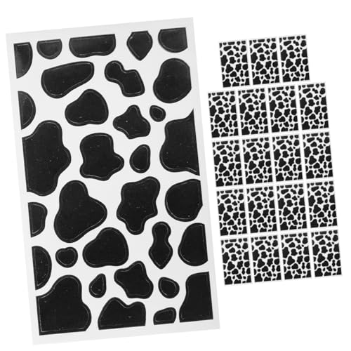 HEMOTON 20 Blatt Aufkleber mit Kuh-Print Scrapbooking Sticker Scrapbook Stickers kfz Aufkleber Selbstklebende Kuh-Aufkleber Scrapbook-Aufkleber Aufkleber aus beschichtetem Papier Black HEMOTON 20 Blatt Aufkleber mit Kuh-Print Scrapbooking Sticker Scrapbook Stickers kfz Aufkleber Selbstklebende Kuh-Aufkleber Scrapbook-Aufkleber Aufkleber aus beschichtetem Papier Black von HEMOTON