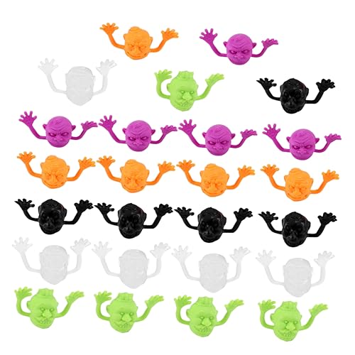 HEMOTON 20 Stück Geisterkopf- Aus Kunststoff Gefälscht Fingerpuppen Masse Klebriger Gecko Mini-frösche Fingerspitze Kleine Fingerpuppen Zehennagel Bausatz Halloween- HEMOTON 20 Stück Geisterkopf- Aus Kunststoff Gefälscht Fingerpuppen Masse Klebriger Gecko Mini-frösche Fingerspitze Kleine Fingerpuppen Zehennagel Bausatz Halloween- von HEMOTON