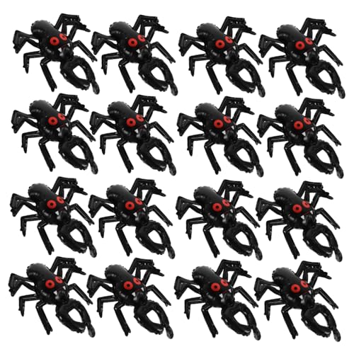 HEMOTON 20 Stück Halloween Luftballons zum Tragen Am Handgelenk Aufblasbare Aluminiumfolie Spinnenarmbänder Einfache Partydekoration für Halloween Geburtstage und Festtagsfeiern HEMOTON 20 Stück Halloween Luftballons zum Tragen Am Handgelenk Aufblasbare Aluminiumfolie Spinnenarmbänder Einfache Partydekoration für Halloween Geburtstage und Festtagsfeiern von HEMOTON