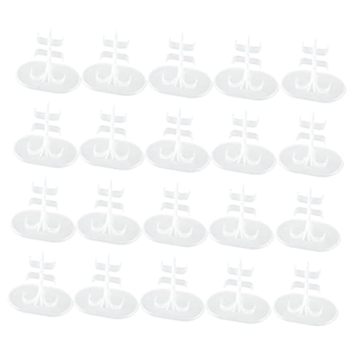 HEMOTON 20 Stück Puppenständer Puppenhalter kleine Tränenpuppe zusätzliche Puppe Puppenmodellständer schaufensterpuppe maneküre- Set Stützrahmen für Puppen Puppenbasis Plastik von HEMOTON