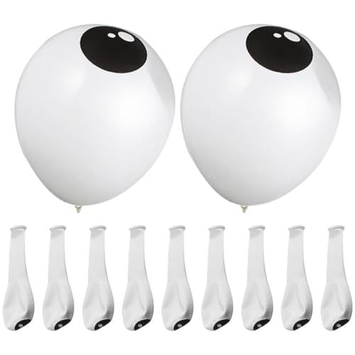 HEMOTON 200st Halloween-augapfel-latexballons Partydekorationen Creme Ballons Augäpfel Große Süßigkeiten Ballongirlande Pastellfarbene Luftballons Blase Ballonbogen Glühen Weiß Emulsion HEMOTON 200st Halloween-augapfel-latexballons Partydekorationen Creme Ballons Augäpfel Große Süßigkeiten Ballongirlande Pastellfarbene Luftballons Blase Ballonbogen Glühen Weiß Emulsion von HEMOTON