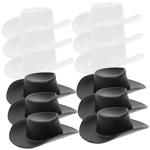 HEMOTON 20St Mini-Cowboyhut Puppenhüte basteln Miniatursachen Mini-Zylinder Hut Frauen Kleiner Hut Puppenhut Leichtgewichtiger Hut austauschbare kleine Hüte austauschbare Mini-Hüte Plastik HEMOTON 20St Mini-Cowboyhut Puppenhüte basteln Miniatursachen Mini-Zylinder Hut Frauen Kleiner Hut Puppenhut Leichtgewichtiger Hut austauschbare kleine Hüte austauschbare Mini-Hüte Plastik von HEMOTON