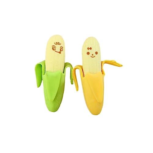 HEMOTON 20stücke Bananen-radiergummi Aus Hochwertigem Gummi Lustiges Schreibwarenprodukt Mit Bananenförmigem Design Und Leuchtender Farbe Kreatives Für Schüler Und Freunde HEMOTON 20stücke Bananen-radiergummi Aus Hochwertigem Gummi Lustiges Schreibwarenprodukt Mit Bananenförmigem Design Und Leuchtender Farbe Kreatives Für Schüler Und Freunde von HEMOTON