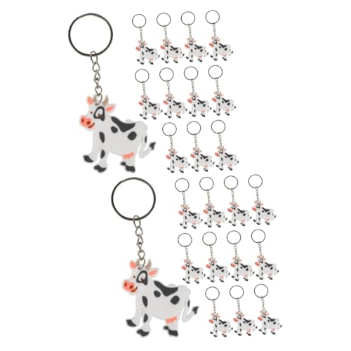 HEMOTON 24 Stck Teiliges Kuh Schlüsselanhänger Cartoon Anhänger aus Robustem Material Niedliche Kuhform Leicht und Praktisch als Partygeschenk und Dekorativer Taschenanhänger HEMOTON 24 Stck Teiliges Kuh Schlüsselanhänger Cartoon Anhänger aus Robustem Material Niedliche Kuhform Leicht und Praktisch als Partygeschenk und Dekorativer Taschenanhänger von HEMOTON