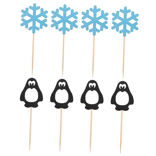 HEMOTON Pinguin-schneeflocken-geburtstagskuchen-dekorationen – 24-teiliges Set Für Partys Weihnachten Hochzeit HEMOTON Pinguin-schneeflocken-geburtstagskuchen-dekorationen – 24-teiliges Set Für Partys Weihnachten Hochzeit von HEMOTON
