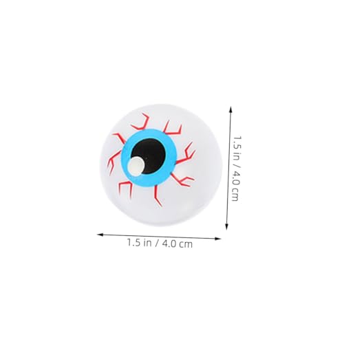 HEMOTON 24 Stück Teiliges Halloween Bunte Hohle Kunststoff Augen Realistische Gruselige Wackelaugen für Partydekorationen Wiederverwendbare Leichte Requisiten für Drinnen und Draußen HEMOTON 24 Stück Teiliges Halloween Bunte Hohle Kunststoff Augen Realistische Gruselige Wackelaugen für Partydekorationen Wiederverwendbare Leichte Requisiten für Drinnen und Draußen von HEMOTON