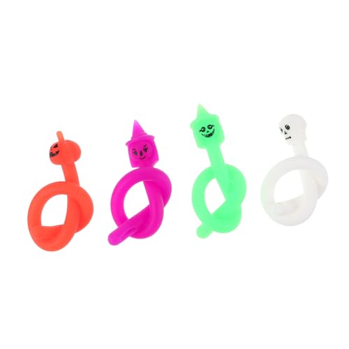 HEMOTON 25 Stücke Elastische Seil Nudeln Kürbis Geist Festival Jubeln Armband Halloween Dekompression B Zappeln Weichen Kleber HEMOTON 25 Stücke Elastische Seil Nudeln Kürbis Geist Festival Jubeln Armband Halloween Dekompression B Zappeln Weichen Kleber von HEMOTON