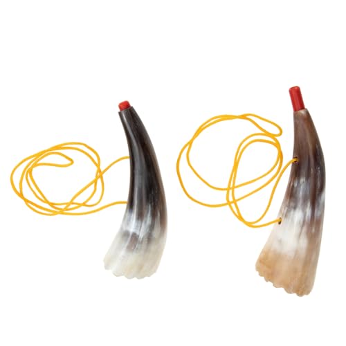HEMOTON 2Stücke Hornspielzeug für Musikspielzeug mit Sound Einfach für Anfänger und Windinstrumentliebhaber mit Lanyard für Einfache Handhabung HEMOTON 2Stücke Hornspielzeug für Musikspielzeug mit Sound Einfach für Anfänger und Windinstrumentliebhaber mit Lanyard für Einfache Handhabung von HEMOTON