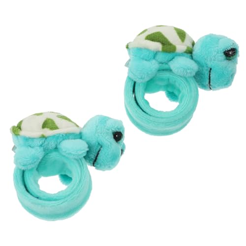 HEMOTON 2st Schildkröten-sprengring Animal-slap-armband Animal-slap-armbänder Ausgestopfte Tierarmbänder Armband Für Die Dekoration Partygeschenk Gefülltes Schlagarmband Sky-blue Plüsch HEMOTON 2st Schildkröten-sprengring Animal-slap-armband Animal-slap-armbänder Ausgestopfte Tierarmbänder Armband Für Die Dekoration Partygeschenk Gefülltes Schlagarmband Sky-blue Plüsch von HEMOTON