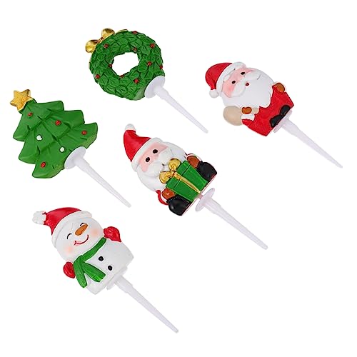HEMOTON 3 Sätze Add- Zum Dekorieren Von Kuchen Zubehör Für Die Kuchendekoration Weihnachtsbaumkuchentopper Weihnachtskuchen Picks Lebensmitteldekor Urlaub Kuchen Topper Harz 5 Stück * 3 HEMOTON 3 Sätze Add- Zum Dekorieren Von Kuchen Zubehör Für Die Kuchendekoration Weihnachtsbaumkuchentopper Weihnachtskuchen Picks Lebensmitteldekor Urlaub Kuchen Topper Harz 5 Stück * 3 von HEMOTON