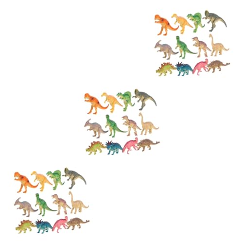 HEMOTON 3 Sätze Dinosaurier-Spielzeug Kinderspielzeug künstlicher Dinosaurier kindergeburtstags mitgebsel Dino Figuren Jungs-Spielzeug Wohnkultur Dinosaurier-Modelle Spielzeug für Mädchen von HEMOTON