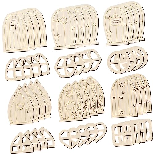 HEMOTON 3 Sätze Hölzerne Feen -tür Miniaturen Feenhafte Gartentür Märchen Handwerk Türen Willkommen Unvollendet Gartenfee Winzig Feengarten Gärten Feentür-diy-chips Khaki 48 Stück * 3 HEMOTON 3 Sätze Hölzerne Feen -tür Miniaturen Feenhafte Gartentür Märchen Handwerk Türen Willkommen Unvollendet Gartenfee Winzig Feengarten Gärten Feentür-diy-chips Khaki 48 Stück * 3 von HEMOTON