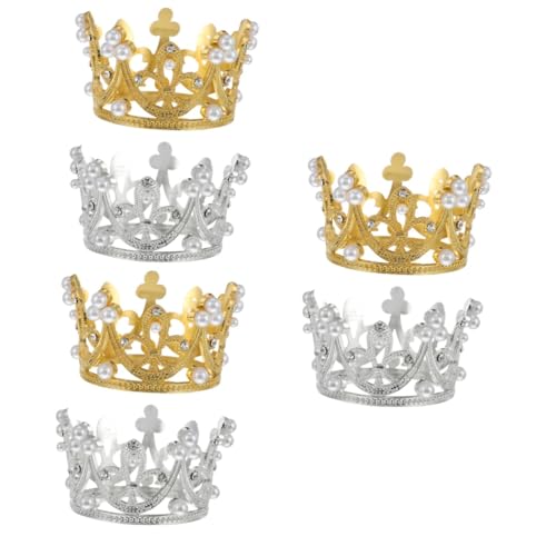 HEMOTON 3 Sätze Perlen-diamant-krone Haarschmuck Haircharm Kuchen Dekoration Jewellery Birthday Decorations Krone Kuchen Kronenkopfschmuck Party-kuchen- Legierung 2 Stück * 3 HEMOTON 3 Sätze Perlen-diamant-krone Haarschmuck Haircharm Kuchen Dekoration Jewellery Birthday Decorations Krone Kuchen Kronenkopfschmuck Party-kuchen- Legierung 2 Stück * 3 von HEMOTON