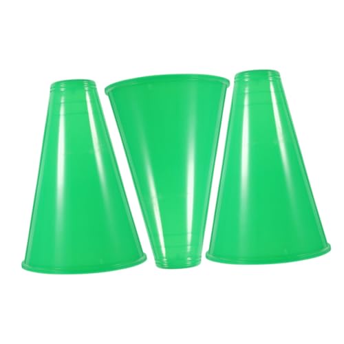HEMOTON 3 Stück Outdoor Lautsprecher Trompeten Party Trompete Megaphon Sport Cheers Hörner Party Krachmacher Kunststoff Hörner Festival Jubelhorn Megaphone Lautsprecher Grün Pp HEMOTON 3 Stück Outdoor Lautsprecher Trompeten Party Trompete Megaphon Sport Cheers Hörner Party Krachmacher Kunststoff Hörner Festival Jubelhorn Megaphone Lautsprecher Grün Pp von HEMOTON