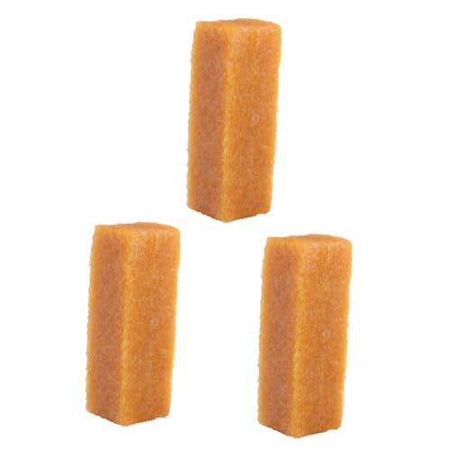 HEMOTON 3 Stück Skateboard Sandpapier Radiergummi Naturkautschuk Robustes Reinigungstool für Grip Tape Entfernt Holzspäne und Kompatibel mit Skateboards von HEMOTON