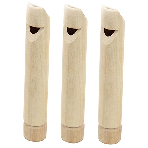 HEMOTON 3 Stück Teiliges Holzpfeifen für Kleine Holzflöten mit Klarem Leicht und Sicher Pädagogisches Musikspielzeug für Mädchen und Jungen Ab Jahren für Kindergeburtstag und Feiertage HEMOTON 3 Stück Teiliges Holzpfeifen für Kleine Holzflöten mit Klarem Leicht und Sicher Pädagogisches Musikspielzeug für Mädchen und Jungen Ab Jahren für Kindergeburtstag und Feiertage von HEMOTON