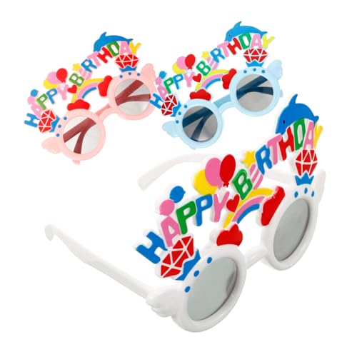 HEMOTON 3 Stück Party Dekoration gläser Geburtstagsgeschenk geburtstagsdekoration karnevalsbrille Glühstäbe dekorative gläser für Geburtstage Geburtstagsfeier Brillen Abs HEMOTON 3 Stück Party Dekoration gläser Geburtstagsgeschenk geburtstagsdekoration karnevalsbrille Glühstäbe dekorative gläser für Geburtstage Geburtstagsfeier Brillen Abs von HEMOTON