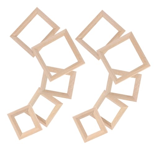 HEMOTON 30 Stck Teiliges Mini Bilderrahmen aus Holz für Puppenhaus Dekoration DIY Basteln Unlackiert Glatte Oberfläche Miniatur Haus Verschönerung HEMOTON 30 Stck Teiliges Mini Bilderrahmen aus Holz für Puppenhaus Dekoration DIY Basteln Unlackiert Glatte Oberfläche Miniatur Haus Verschönerung von HEMOTON