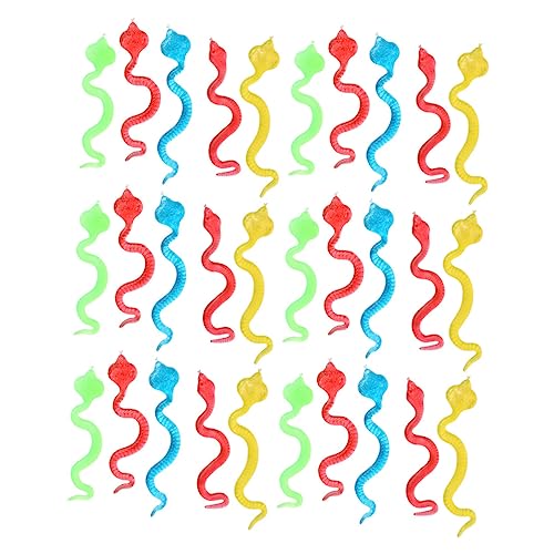HEMOTON 30 Stück Teiliges Realistisches Schlangenspielzeug Gruselige Simulation Elastische Plastikschlangen für Halloween Streiche Requisiten als Mitgebsel und Scherzartikel HEMOTON 30 Stück Teiliges Realistisches Schlangenspielzeug Gruselige Simulation Elastische Plastikschlangen für Halloween Streiche Requisiten als Mitgebsel und Scherzartikel von HEMOTON