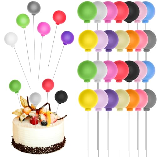 HEMOTON 30Stücke Kuchenschaumkugeln Mini Ballon Cupcake Topper Kreative Dekorationen für Geburtstagsfeiern Hochzeiten und Tortendeko HEMOTON 30Stücke Kuchenschaumkugeln Mini Ballon Cupcake Topper Kreative Dekorationen für Geburtstagsfeiern Hochzeiten und Tortendeko von HEMOTON