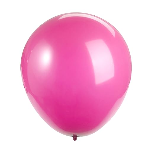 HEMOTON 36 Riesiger Partyballon Luftballons Runder Latexballon Runder Ballon Dekorativer Luftballon Rosa von HEMOTON